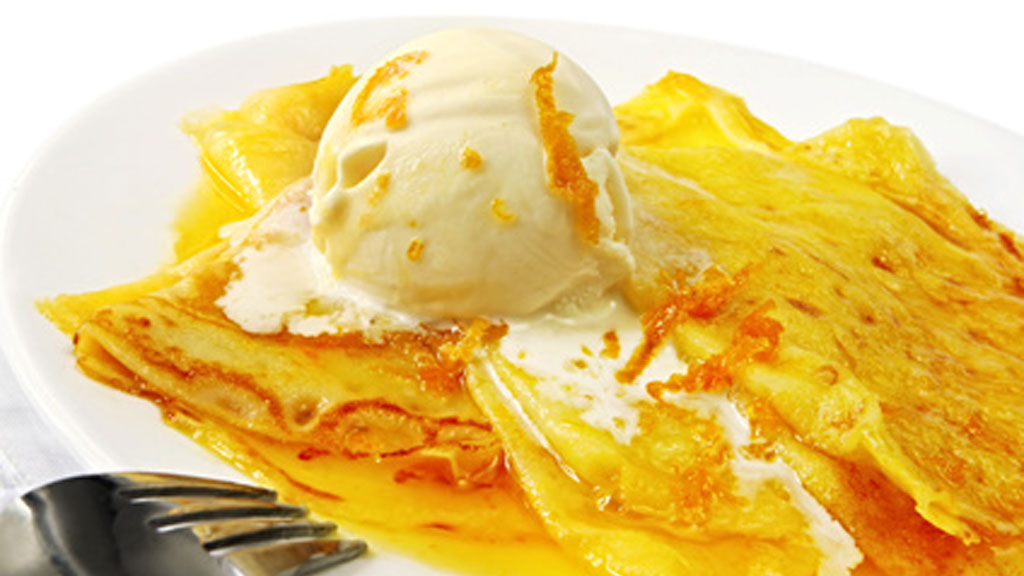 Crepes Rezept, Süße Nachspeise vom Grill