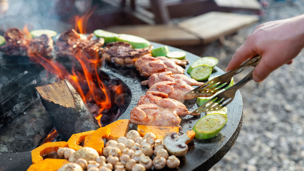 Grillen am Grillring