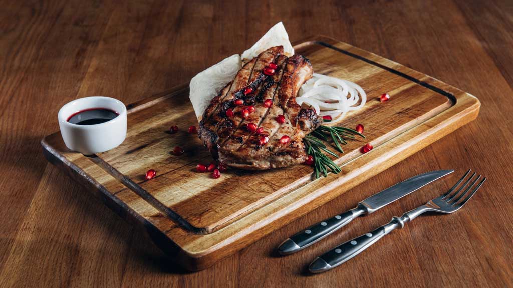 gegrilltes Steak