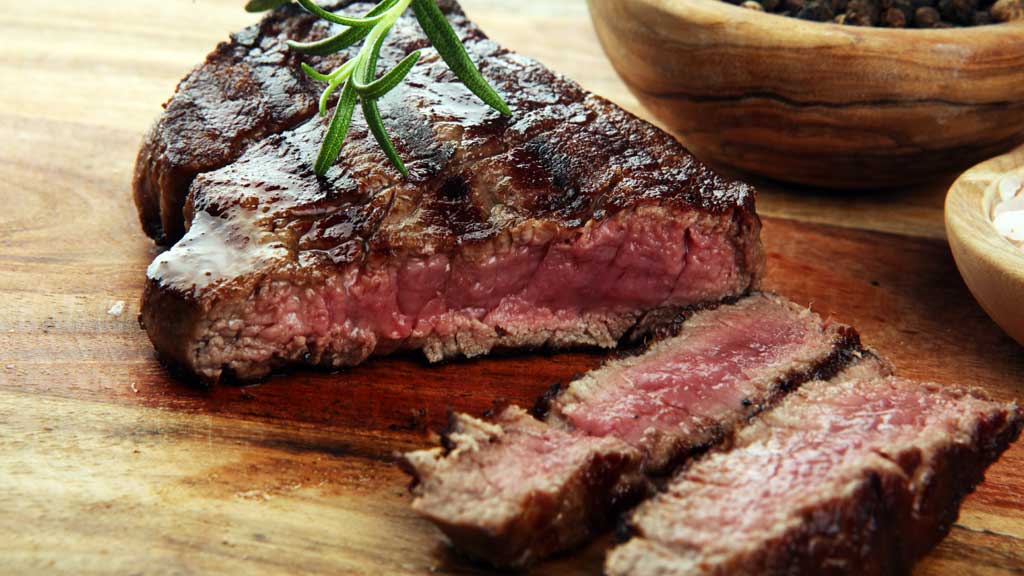 Bison Steak vom Grill