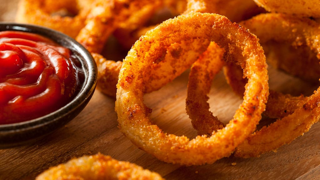 Zwiebelringe vom Grill