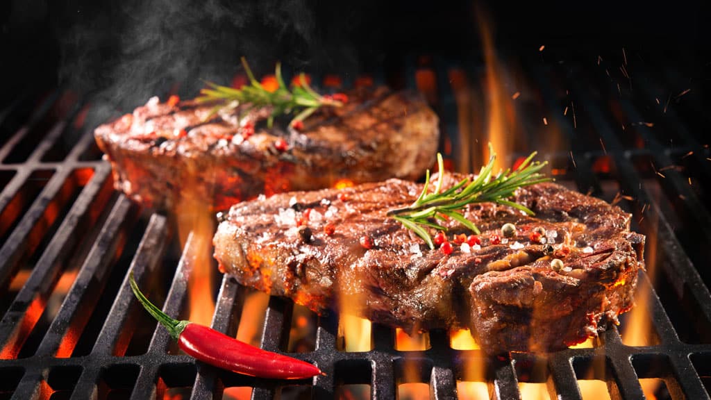 Rinderbäckchen am Grill