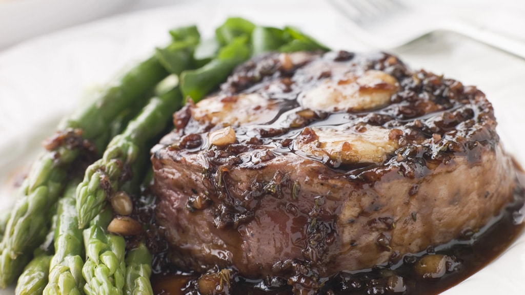 französischen Steak vom Grill