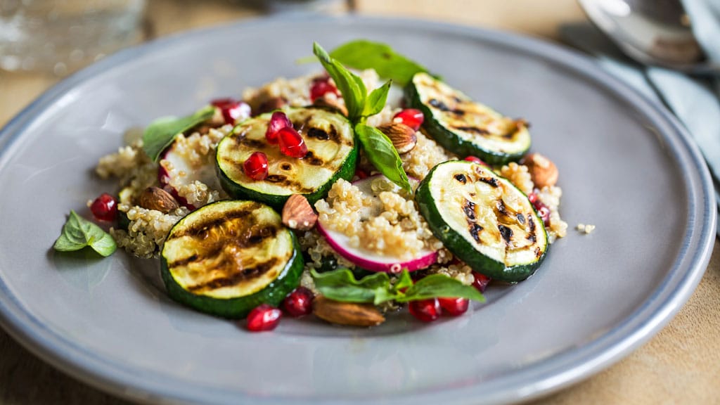 Griechisches Essen vom Grill