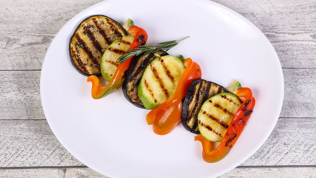 Vegetarischer Spieß