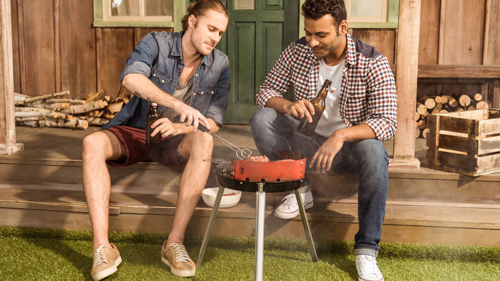 Grillen mit Freunden